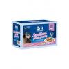 BritPremium Cat Delicate Fillets in Gravy Family Plate Sterilised 12 x 85 g