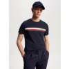 Tommy Hilfiger pánske tmavo modré tričko Monotype MW0MW32119 XXL