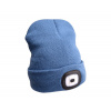 EXTOL LIGHT 43191 čepice s čelovkou 4x45lm, USB nabíjení, modrá, univerzální velikost, 73% acryl a 27% polyester EXTOL LIGHT 43191 čepice s čelovkou 4x45lm, USB nabíjení, modrá, univerzální velikost