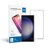 Tempered Glass Blue Star - SAM Galaxy S23 Ultra Full Face full glue/small size - black Tempered G