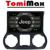 TomiMax Jeep Wrangler 2011-2017 Android 14 autorádio s WIFI, GPS, USB, BT HW výbava: QLED 8 Core 4GB+64GB PX HIGH - iba displej A