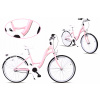 Junior bicykel - Junior 24 Kands Bike Olivia Pink-White 2023 (Junior 24 Kands Bike Olivia Pink-White 2023)