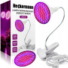 Stojacia lampa GROW na pestovanie rastlín Heckermann Home&Garden 20W (SVIETIDLO S E27 ŽIAROVKOU PRE RAST RASTLÍN PANEL PLNÉ SPEKTRUM 20W 200LED)