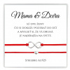 Náramky Mama & Dcéra 8 Set náramkov: Ružové zlato - mama + 1 dcéra