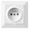 Zásuvka EMOS A6001.0 250V jednonásobná, bílá