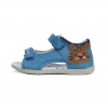Chlapčenské kožené sandále D.D.STEP G075-41624 bermuda blue 19-24