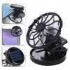 SOLÁRNY VETERNÝ MLYN NA ČIAPKU S KLIPOM, MINI PRIPÍNACÍ VENTILÁTOR