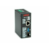 Optický konvertor, RJ45 - SFP, Gigabit, DIN, Priemyselný, čierny