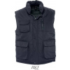 SOL´S VIPER / Pánska vesta s vreckami - navy 4XL