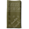 šatka CHOCOLATE BANDANA Green 52 x 52 cm