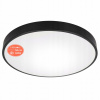 Stropné Svietidlo okrúhly Ledhoff 50 x 5 cm čierny