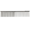 Show Tech Combi-Comb - kovový hrebeň so zmiešaným rozstupom zubov - Dĺžka: 11,5 cm