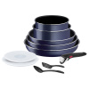 Tefal Ingenio Easy Cook & Clean Sada riadu, 10 ks, modrá TEFAL L1579102