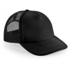 BEECHFIELD B 645 VINTAGE TRUCKER / 5 panelová šiltovka - black/black Univerzálna