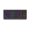 GENESIS herná klávesnica THOR 230/TKL/RGB/Outemu Panda/Bezdrôtová USB + Bluetooth/US layout/Čierna