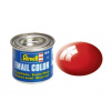 Revell Fiery Červená, gloss RAL 3000 14 ml-tin, Červená, 1 kusov