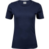 Tee Jays | 580, Dámske tričko Interlock, modrá navy, XXL
