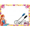 Winx Club: Stíratelná tabulka Akim Omalovánky s vodovými barvami a štětcem