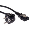 Akyga AK-PC-06A napájací kábel Čierna 3 M CEE7/7 IEC C13 3M