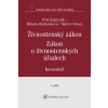 Živnostenský zákon 455 1991 Sb Zákon o živnostenských úřadech 570 1991 Sb – Komentář - Kameník Petr Hrabánková Milada Orlová Marie
