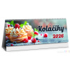 Stolový kalendár Koláčiky 2026