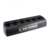 Powery Nabíjačka 6ks vysielačkové batéria Motorola CP200