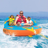 Costway Vodné nafukovacie atrakcie za čln TOWABLE TUBE pre 1-3 osoby