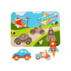 Dopravní prostředky - puzzle 6 dílů