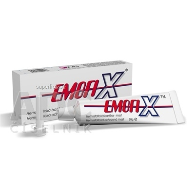 Emofix hemostatická ochranná masť do nosa 1x30 g, 8594071090166