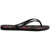 Havaianas Women's Slim Organic Clay Flip Flops Black/Black 3/4