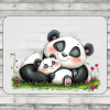 DTF nažehľovačka DTF transfer/nažehľovačka Mama+dieťa (pandy) Rozmer: A4
