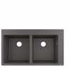 HansGrohe Drezy - Zabudovaný granitový drez S510-F770, kamenná sivá 43316290