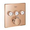 Grohe Grohtherm SmartControl Termostatická batéria pod omietku, na 3 spotrebiče, Warm Sunset 29126DA0-GR