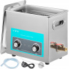 Ultrazvuková čistička, čistič - Vevor ultrazvuková podložka s gombíkom 6,5 l 180 W (Ultrazvuková čistička, čistič - Vevor ultrazvuková podložka s gombíkom 6,5 l 180 W)