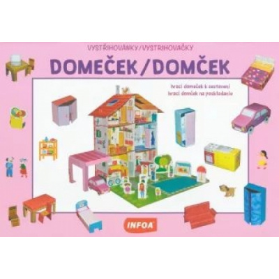 Vystřihovánky - Domeček/Domček (CZ/SK vydanie)
