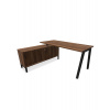 Nowy Styl Písací stôl CS5040 A-L 180 cm so sideboardom