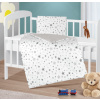 Bellatex set Hviezdy sivý 75x100 42x32
