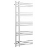 Elektrický kúpeľňový radiátor Sapho 408 W 500 x 1200 mm strieborný
