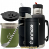 Yerba Mate Súprava Travel 7v1: Termoska DualFlow, yerbomos, bombilla, kalabasa