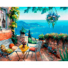 Norimpex Diamantové maľovanie Terasa nad morom 40x30cm