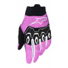 rukavice STELLA FULL BORE V2, ALPINESTARS, dámské (bílá/růžová fluo/černá) 2026 L