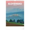 NOTIQUE Nástenný kalendár Naše Slovensko 2026, 33 x 46 cm