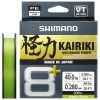 Pletená Šnúra Shimano Kairiki 8+ Mantis Green 0,28mm 31,9kg 300m