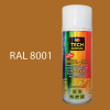 Farba v spreji akrylová TECH RAL 8001 lesklá 400 ml