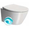 GSI MODO závesná WC misa, Swirlflush, 37x52cm, biela dual-mat 981609