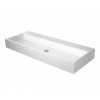 Duravit Vero Air - Dvojumývadlo nábytkové, 120x47 cm, bez prepadu, bez otvoru na batériu, biela 2350120079