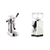 La Pavoni Esperto Abile + Eureka Mignon Silenzio, CR white