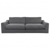 Sit & More VEĽKÁ POHOVKA, textil, sivá - Sedačky - 000144003410