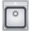 FRANKE Bell BCX 610-42 nerezový drez, horná montáž, 415 x 480 mm, 101.0698.241