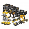DeWALT Náradie - 14dielna súprava AKU náradia, batérií a nabíjačky DCK706P3T